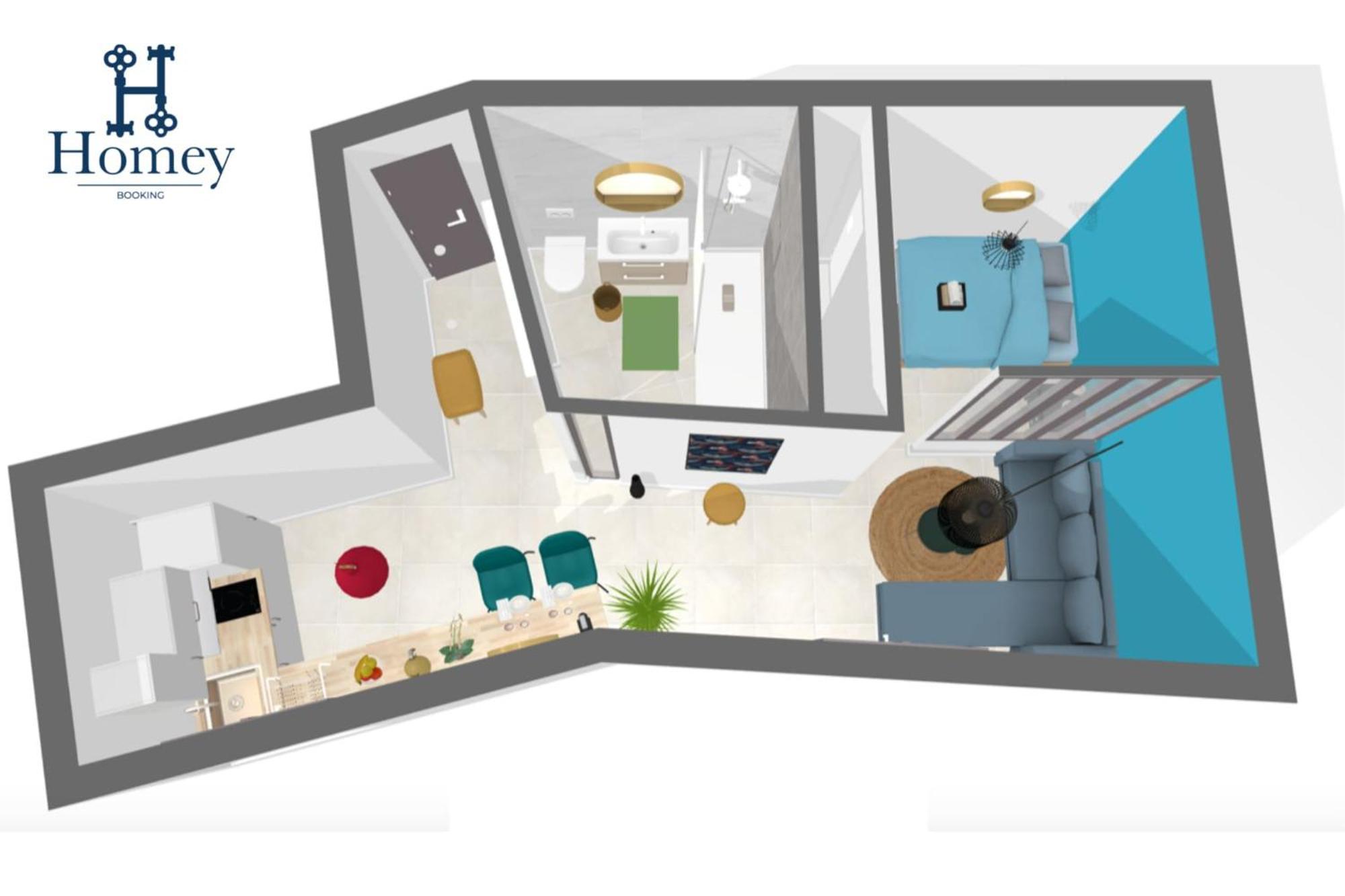 Homey Superchill - Appartement Moderne Et Tout Equipe - Netflix Et Wifi Inclus - Situe En Hyper-Centre - Proche Geneve Annemasse Buitenkant foto